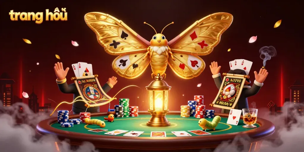Experience fast-paced gaming action at trang chủ, featuring vibrant casino elements and dynamic characters.