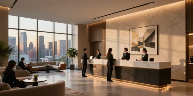 rokok88 alternatif hotel lobby with elegant design and welcoming atmosphere