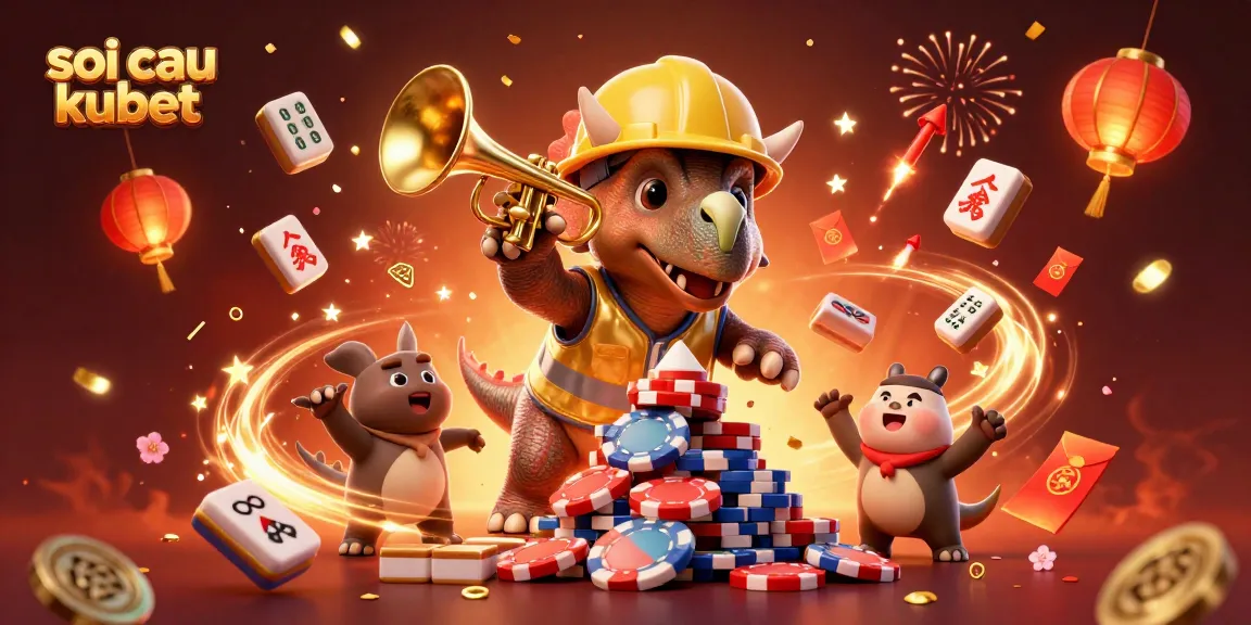 Engage with soi cau kubet in lively action surrounded by vibrant casino elements and festive visuals.